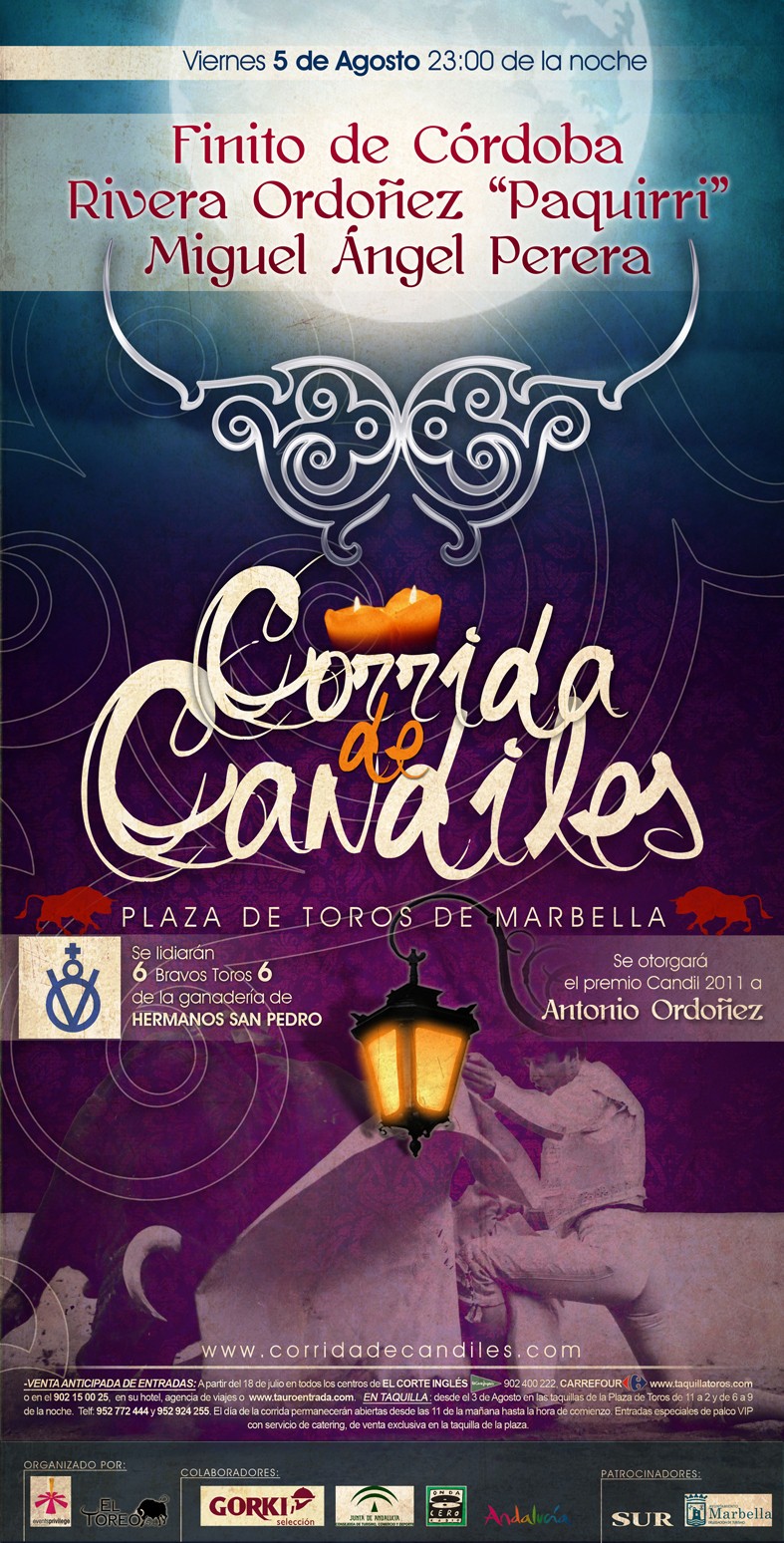 Cerrada la tercera edición de la Corrida de los Candiles de Marbella (Málaga)