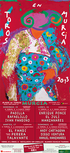Presentados los carteles de la feria taurina de Murcia 2013
