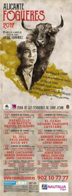 Presentados los carteles de la feria de San Juan de Alicante 2017