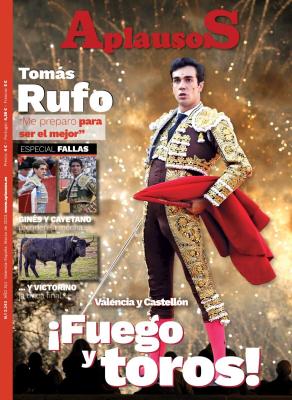 Tomás Rufo portada del número 2243 de la revista Aplausos del mes de marzo