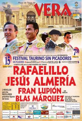 Festival taurino sin picadores en Vera (Almería)